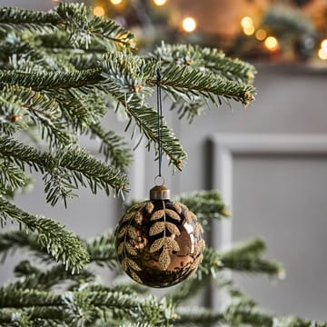Bolas de Navidad Tani Ø8 cm, 4-pack - Marrón - House Doctor
