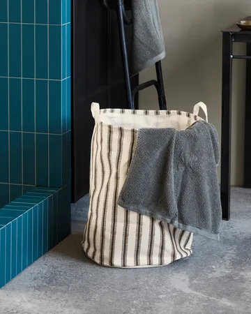 Bolsa para la colada Laundry Ø40x50 cm - Marrón claro - House Doctor