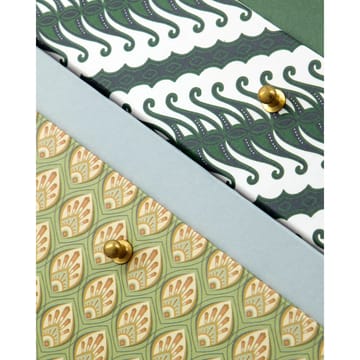 Cajas de almacenamiento Keep khaki-verde  - 2 piezas - House Doctor
