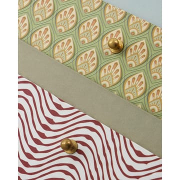 Cajas de almacenamiento Keep rojo-caqui - 2 piezas - House Doctor