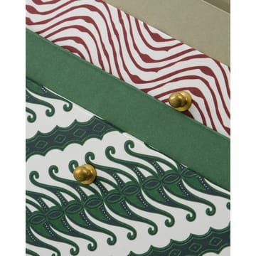 Cajas de almacenamiento Keep rojo-verde - 2 piezas - House Doctor