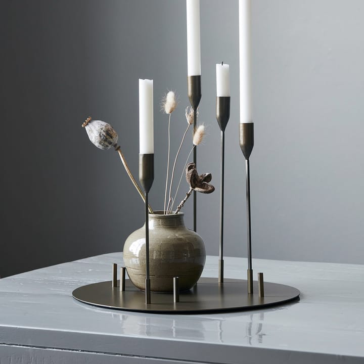 Candelabro Advent Ø40 cm, latón antiguo House Doctor