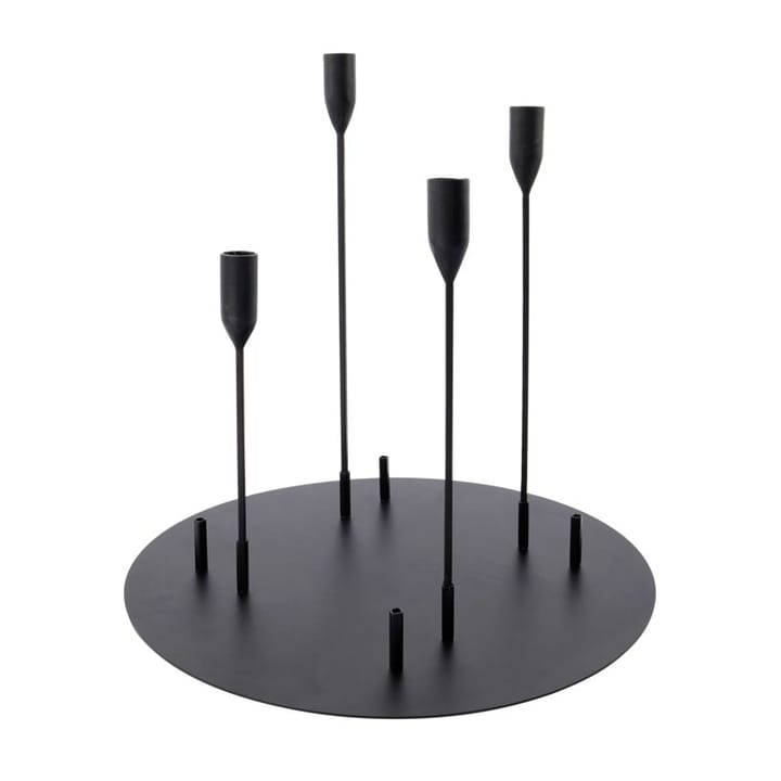 Candelabro Advent Ø40 cm - negro - House Doctor