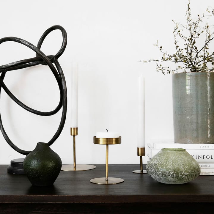 Candelabro Anit latón antiguo, 12 cm House Doctor