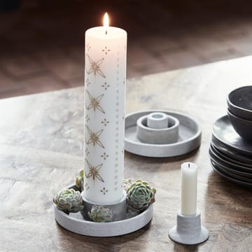 Candelabro Daca Ø15 cm - gris - House Doctor