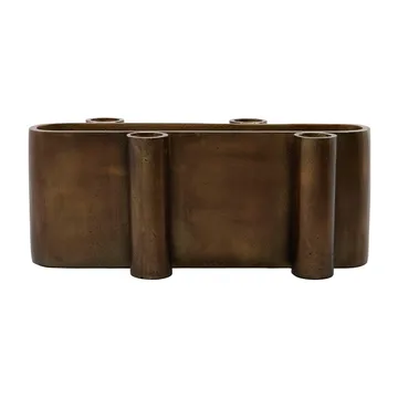 Candelabro de Adviento Four ovalado - latón antiguo - House Doctor