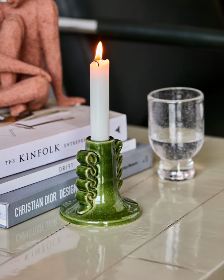 Candelabro Diva 9,5 cm, Verde House Doctor