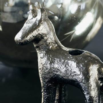 Candelabro Horse Ø7,5 cm - Plata antigua - House Doctor