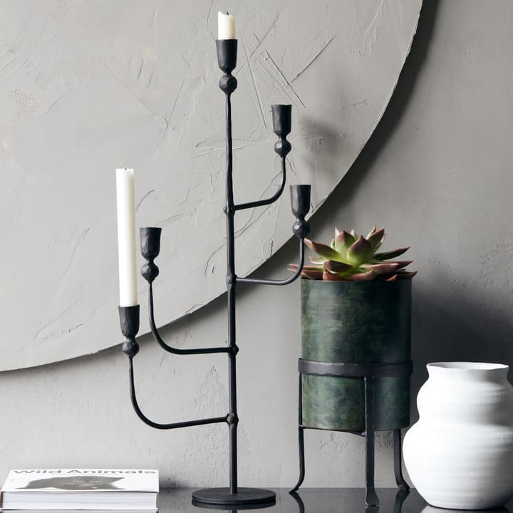 Candelabro Ira 61 cm - negro - House Doctor