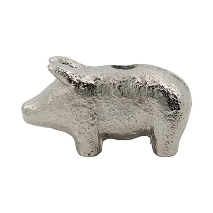 Candelabro Pig Ø5 cm - Plata antigua - House Doctor