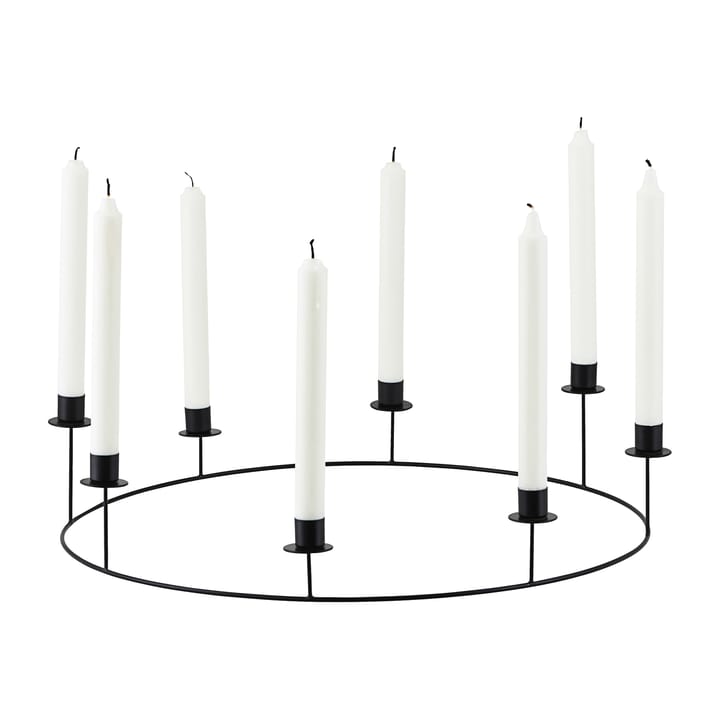 Candelabro Ring Ø50 cm - negro - House Doctor