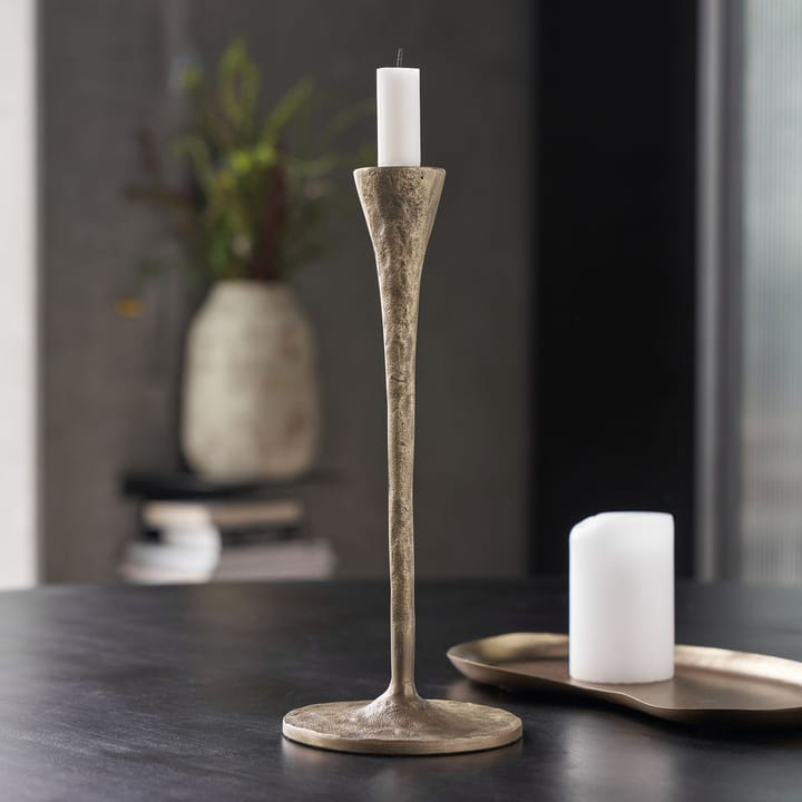 Candelabro Stade 29 cm, Latón antiguo House Doctor