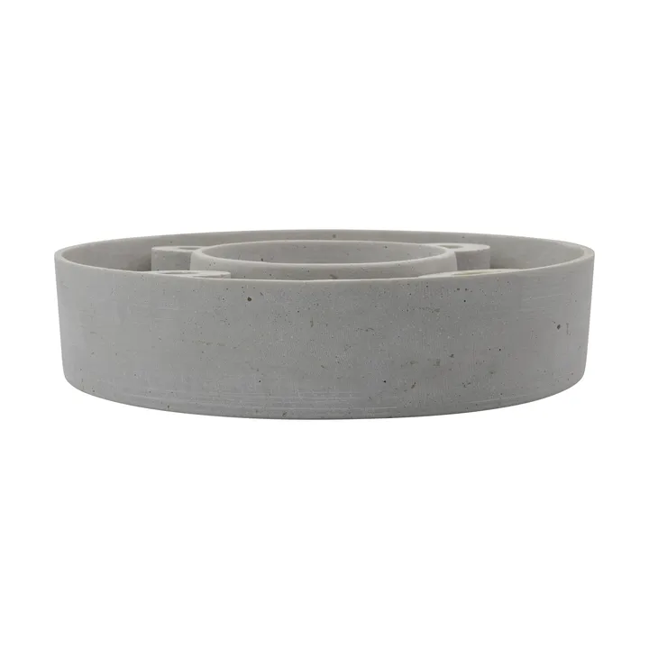 Candelabro The Ring, de Adviento Ø26 cm - Grey - House Doctor