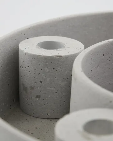 Candelabro The Ring - Grey - House Doctor