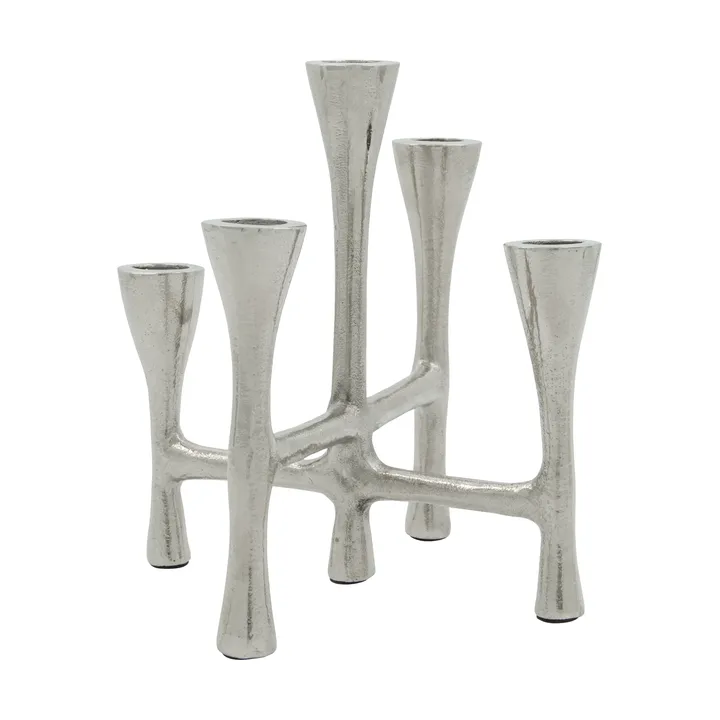 Candelabro Tristy 20 cm - Acabado en plata - House Doctor