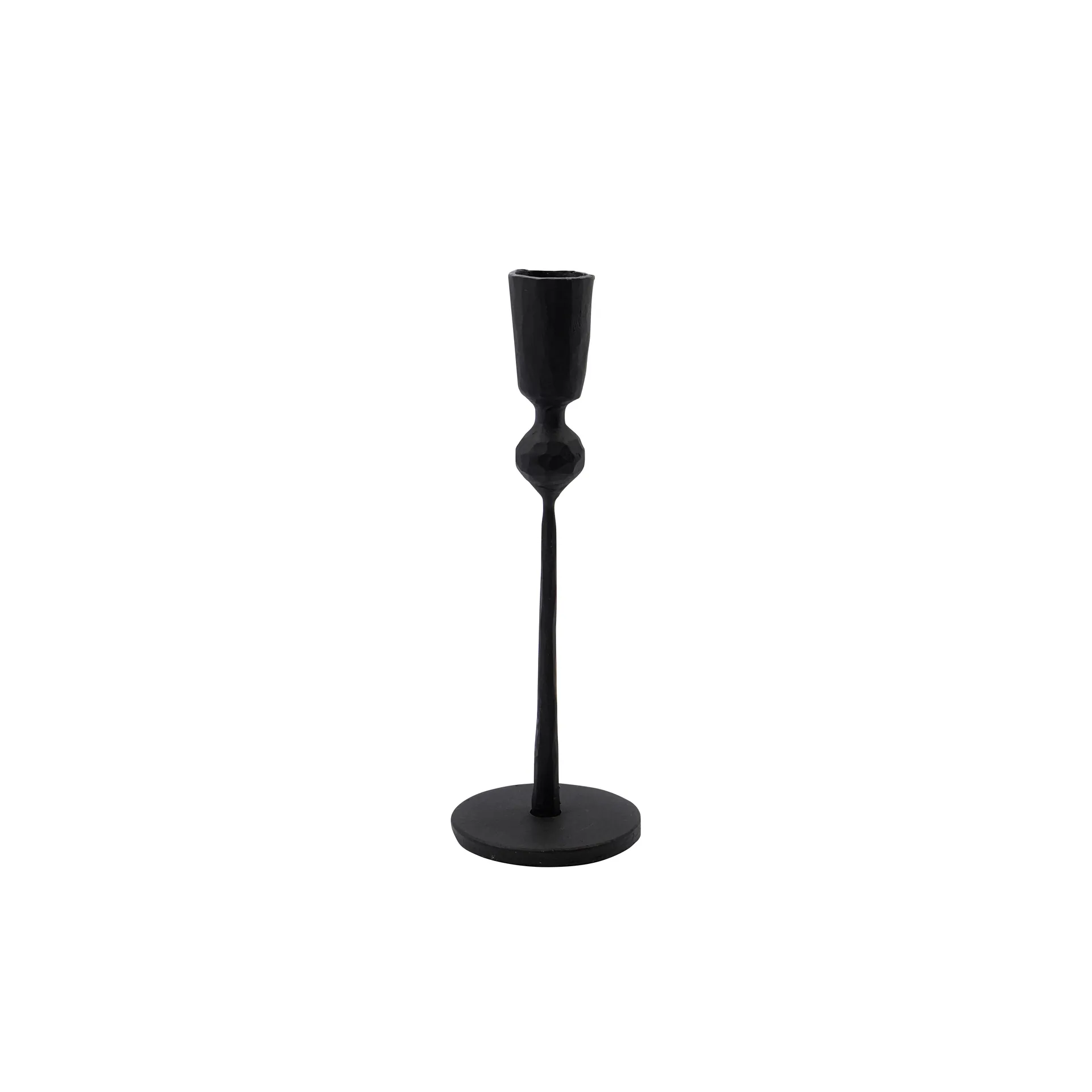 Candelabro Trivo 18 cm, negro House Doctor