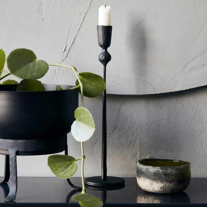 Candelabro Trivo 29 cm, negro House Doctor