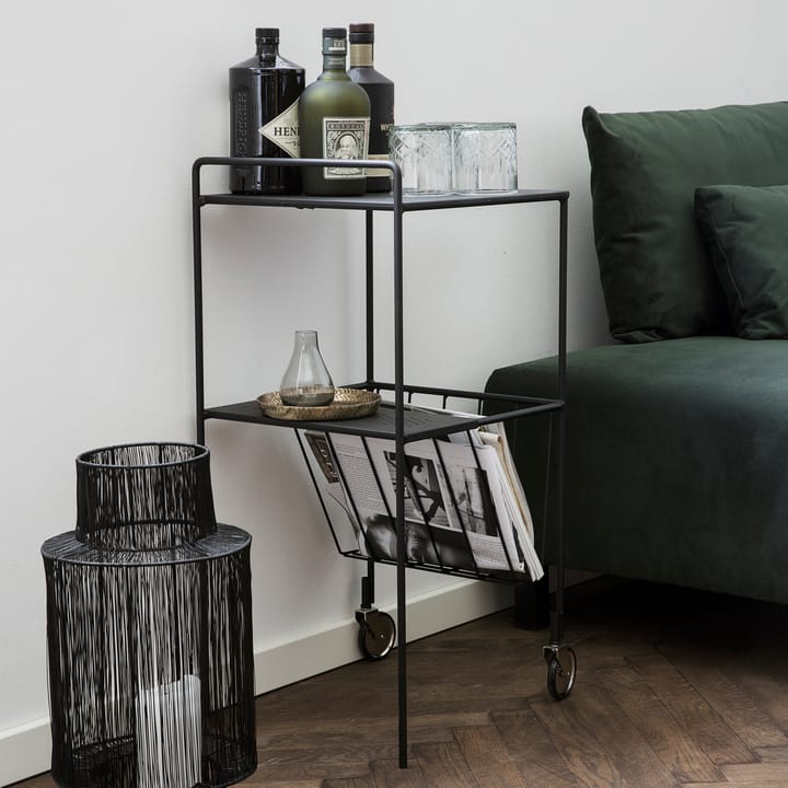 Carro con ruedas Use, negro House Doctor