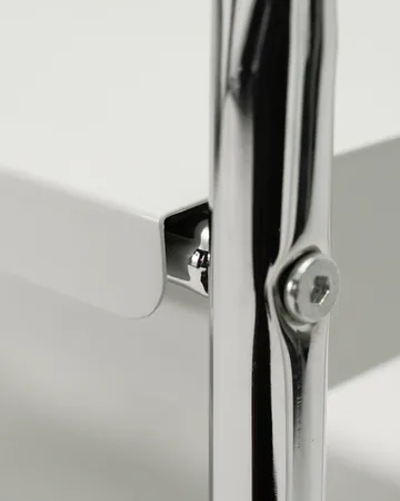 Carro con ruedas y bandejas extraíbles - Off-white-cromo - House Doctor