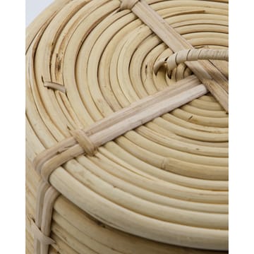Cesta con tapa House doctor 2 piezas - Natur - House Doctor