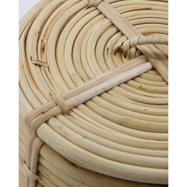 Cesta con tapa House doctor 2 piezas, Natur House Doctor