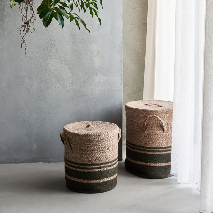 Cesta con tapa Laundry 2 piezas, Army House Doctor