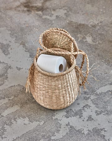 Cesta de almacenamiento Isa Ø23 cm - Natur - House Doctor