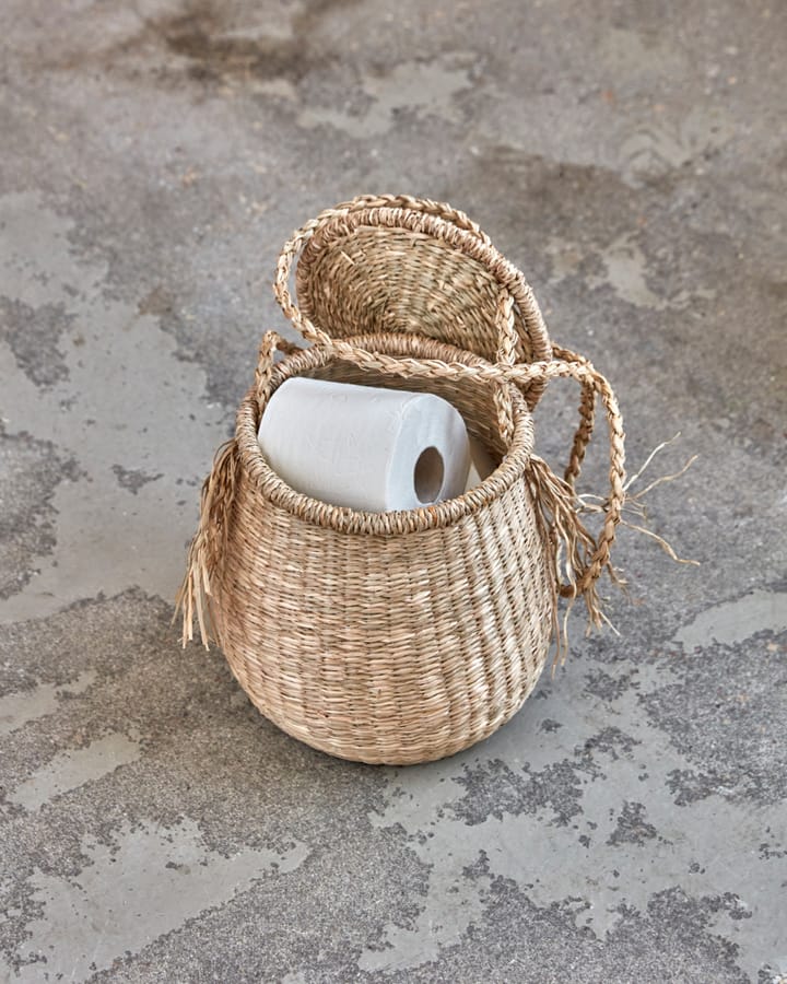 Cesta de almacenamiento Isa Ø23 cm, Natur House Doctor