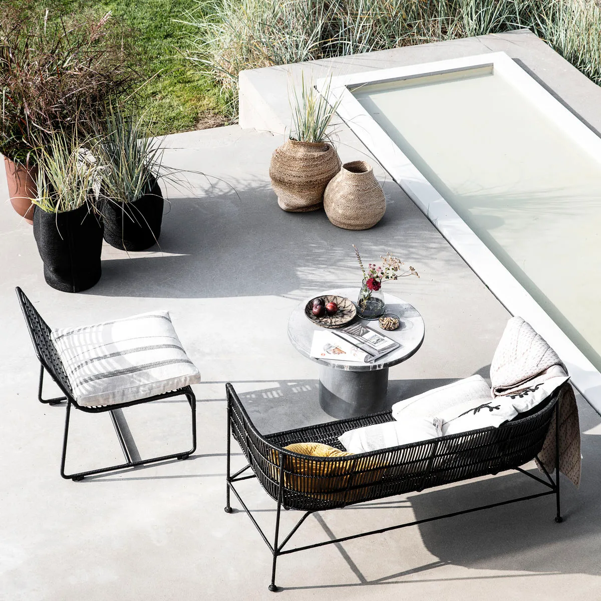 Cesta Zimba, 40 cm House Doctor