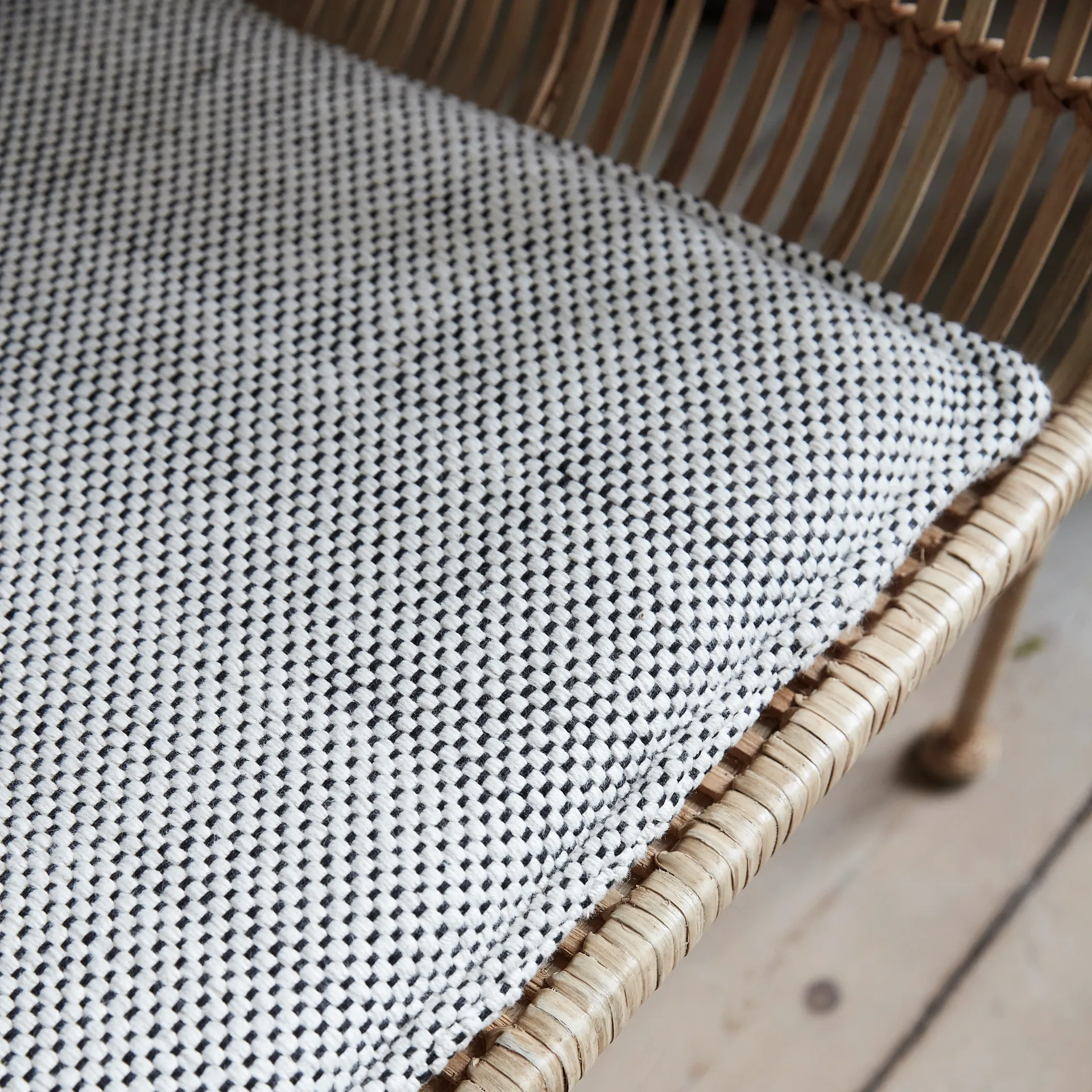 Cojín para silla tumbona Cuun, 48x48 cm House Doctor