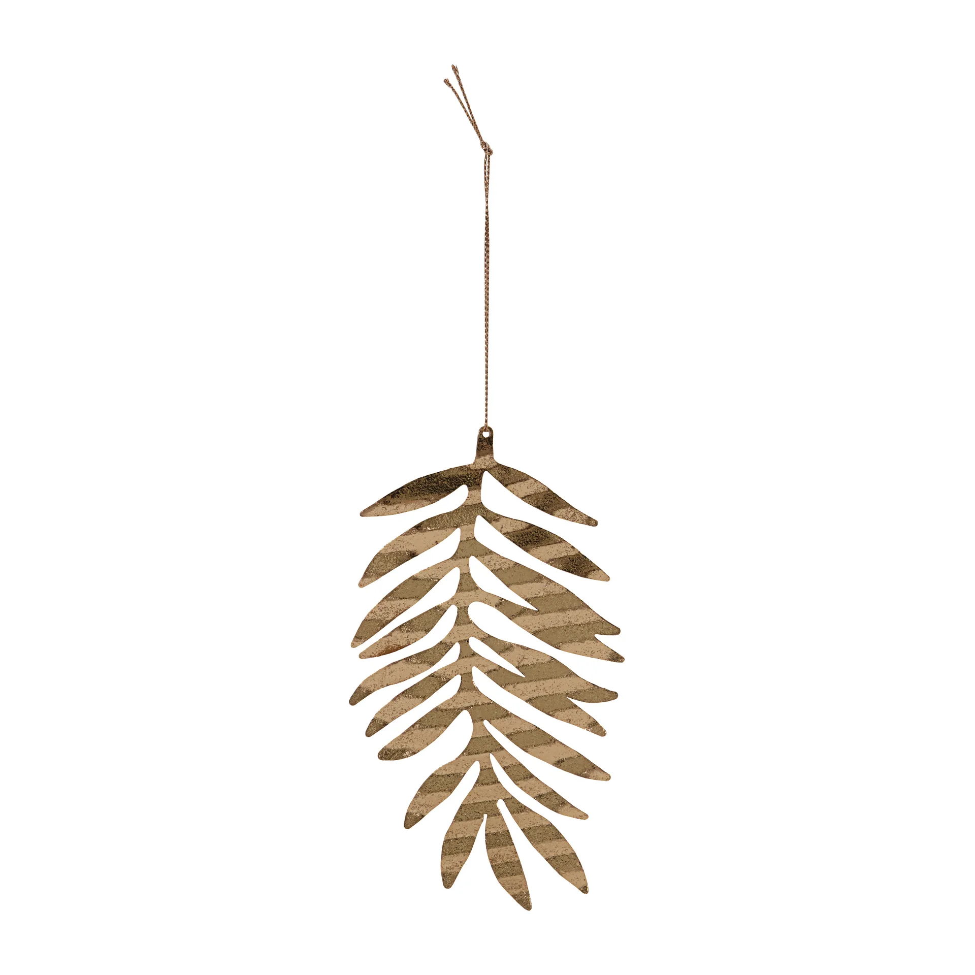 Colgante de navidad Tin plate, Leaf House Doctor