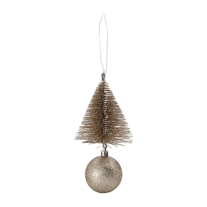 Colgante de navidad Tree & bell 15 cm, arena House Doctor