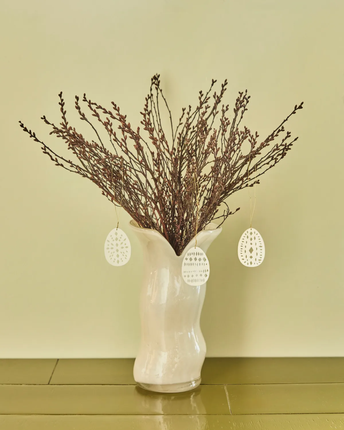 Colgante de Pascua Nori, 3 piezas, Beige House Doctor