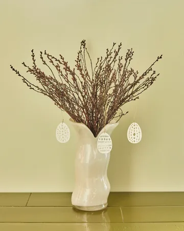Colgante de Pascua Nori, 3 piezas - Beige - House Doctor