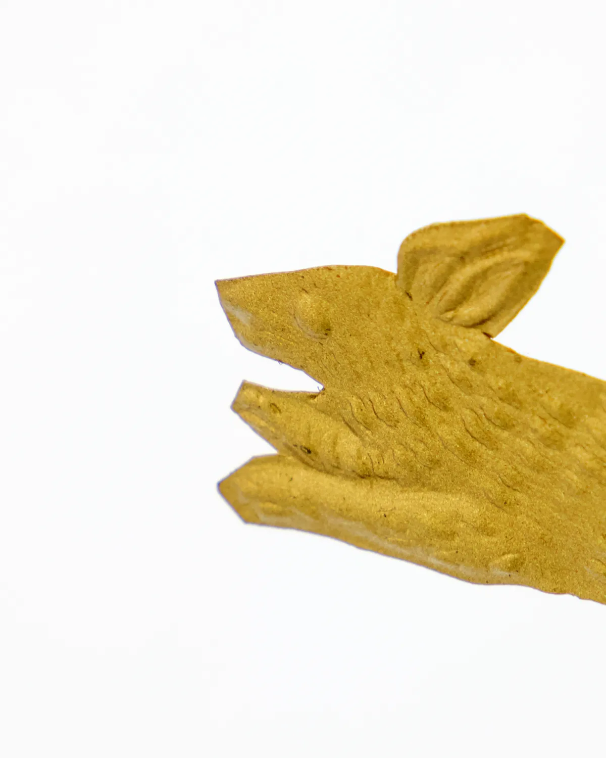 Colgante de Pascua Rabbit, pack de 3, Latón antiguo House Doctor