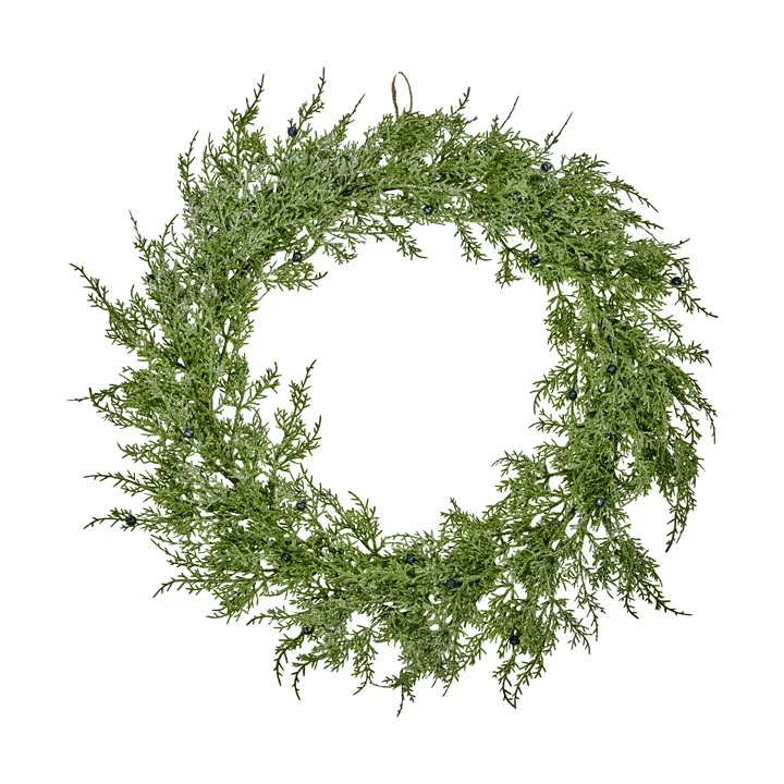 Corona de pino, Ø55 cm - Verde - House Doctor
