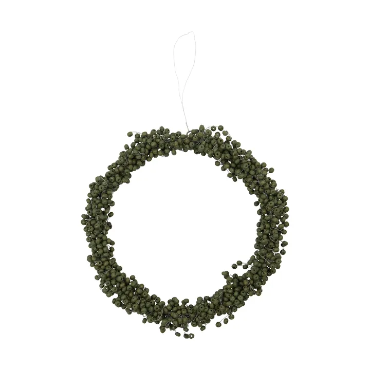 Corona Winter - Verde, Ø23 cm - House Doctor