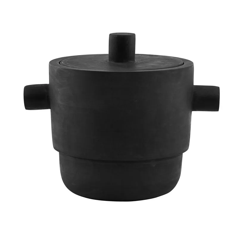 Cubitera Ask 17 cm, negro House Doctor