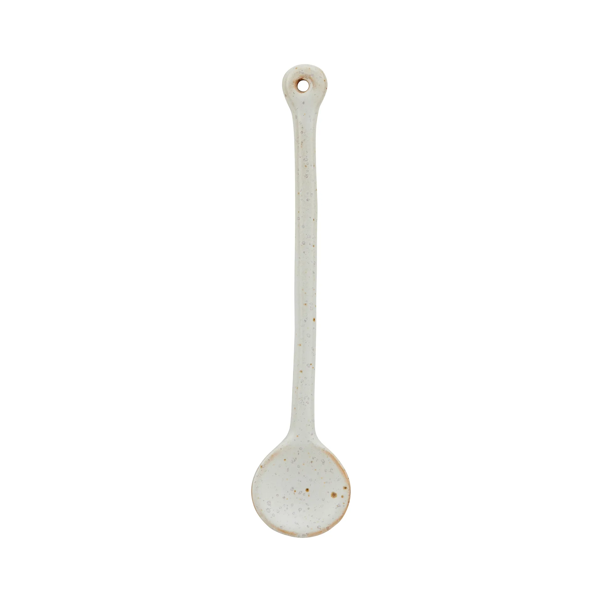 Cuchara Pion 14 cm, gris-blanco House Doctor