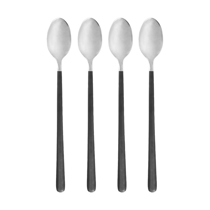 Cucharars Ox 4-pack - Negro-plata - House Doctor