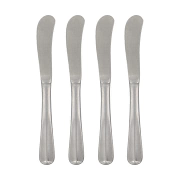 Cuchillo para mantequilla Mora 4-pack - Silver finish - House Doctor