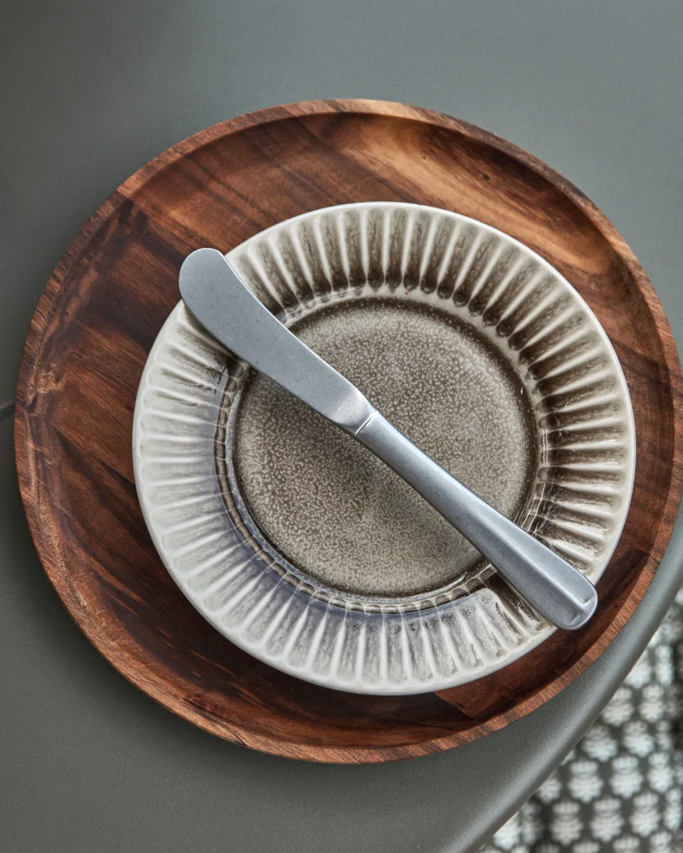 Cuchillo para mantequilla Mora 4-pack, Silver finish House Doctor