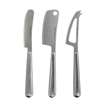 Cuchillos para queso Cheese 3 piezas - Plata - House Doctor