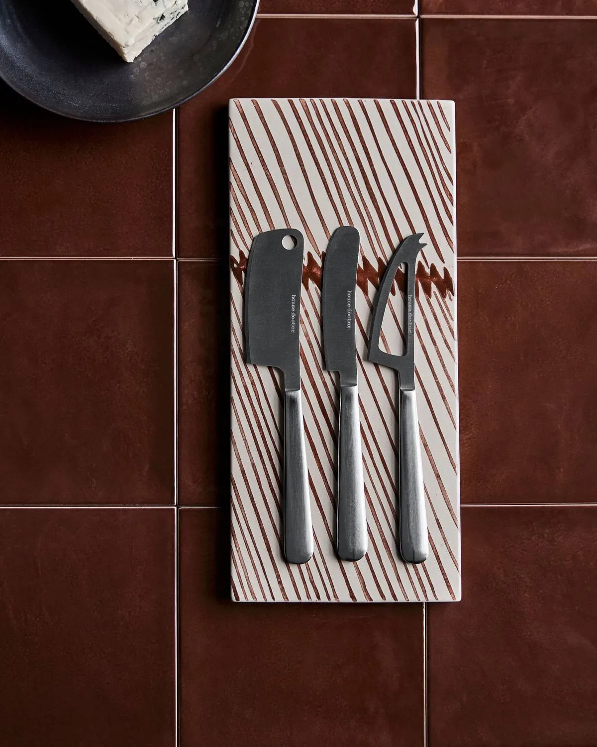 Cuchillos para queso Cheese 3 piezas, Plata House Doctor