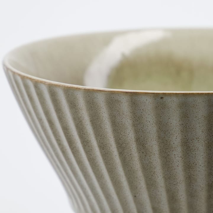 Cuenco Pleat Ø19 cm, Gris-marrón House Doctor