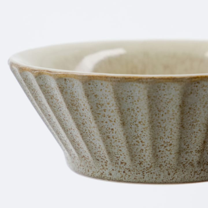 Cuenco Pleat Ø8 cm, Gris-marrón House Doctor