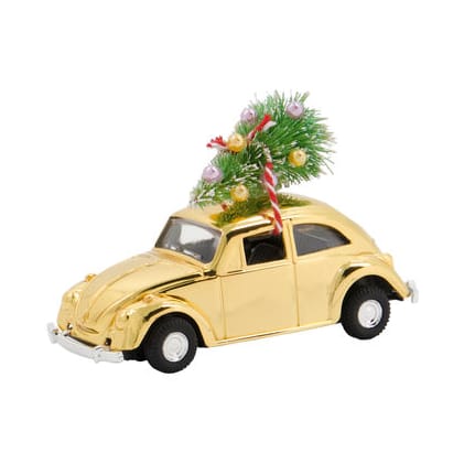 Decoración de Navidad MINI Xmas car, Oro House Doctor