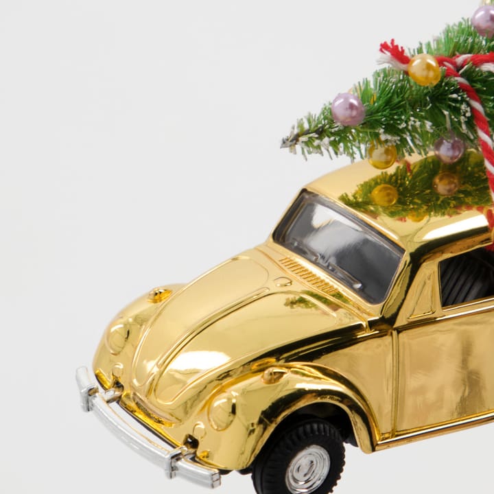 Decoración de Navidad MINI Xmas car, Oro House Doctor