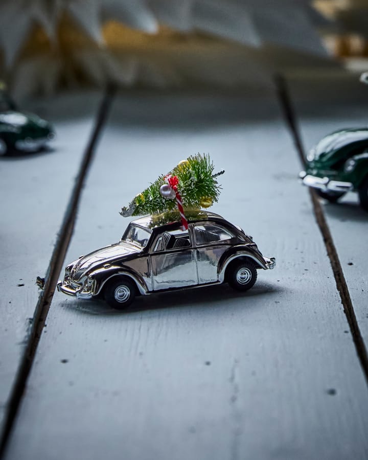 Decoración de Navidad MINI Xmas car, Plata House Doctor