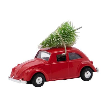 Decoración de Navidad MINI Xmas car - rojo - House Doctor
